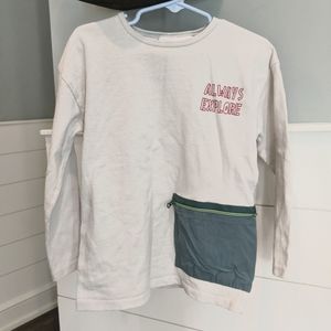 Zara long sleeved tee